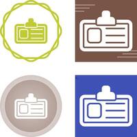 Business Card Vector Icon