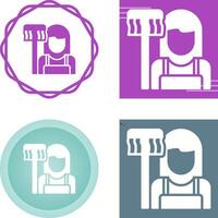 Housekeeper Vector Icon