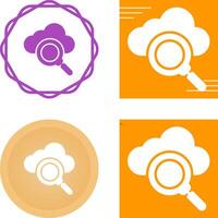 Cloud Server Vector Icon