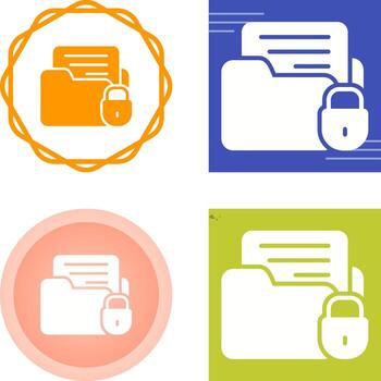 Data Encryption Vector Icon