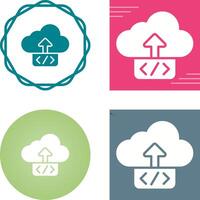 Cloud Deployment Vector Icon