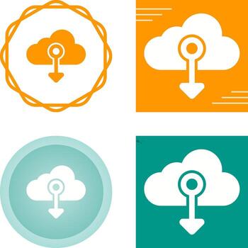 Cloud Native Vector Icon