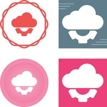 nube api vector icono