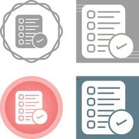 Service Level Agreement Vector Icon