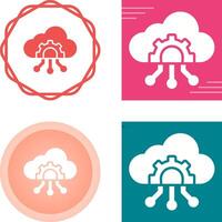 Cloud Governance Vector Icon