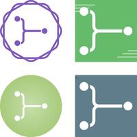 Convergence Vector Icon