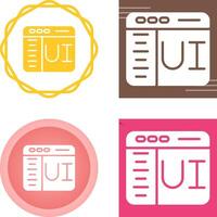 User Interface Vector Icon