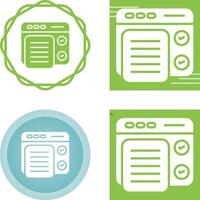 Concept Testing Vector Icon