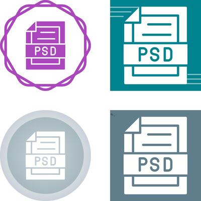 Psd File Vector Icon