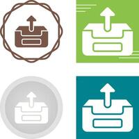 Outbox Vector Icon
