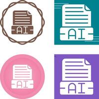 Document Format Vector Icon