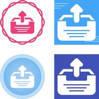 Outbox Vector Icon