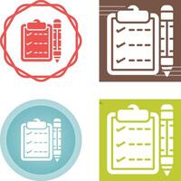 Writing pad Vector Icon