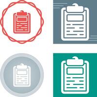 Clipboard Vector Icon