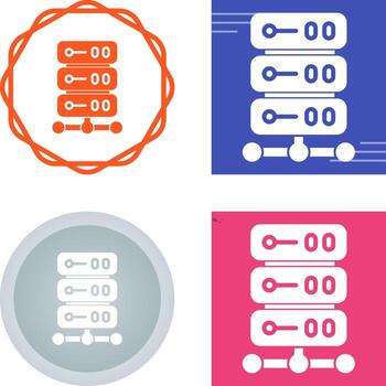 icono de vector de base de datos