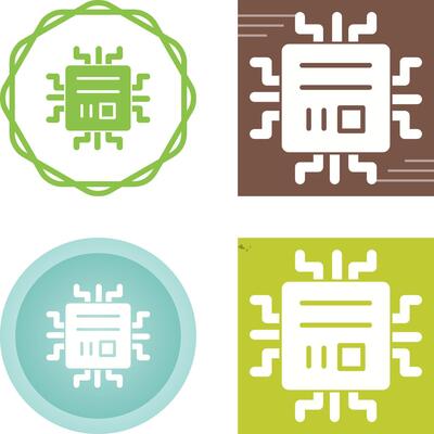 Microchip Vector Icon