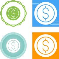 Usd Circle Vector Icon