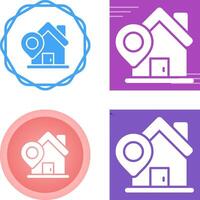 Home Location Vector Icon