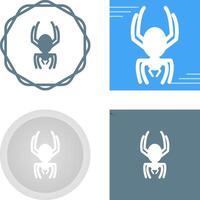 icono de vector de araña