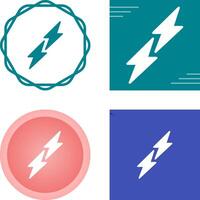 Lightning Vector Icon