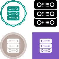 Dedicated Server Vector Icon