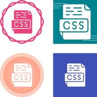 icono de vector de css