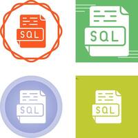 SQL Vector Icon