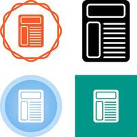 Document Vector Icon