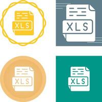 XLS Vector Icon