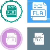 fla vector icono