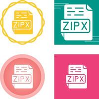 ZIPX Vector Icon