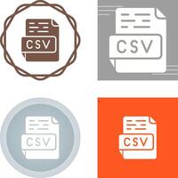 CSV Vector Icon