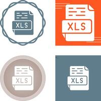 icono de vector xls