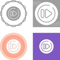 Next Track Circle Vector Icon