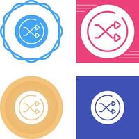 Shuffle Circle Vector Icon