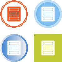 Document Vector Icon
