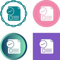 Document Vector Icon