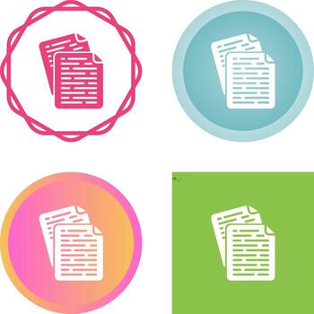 Documents Vector Icon