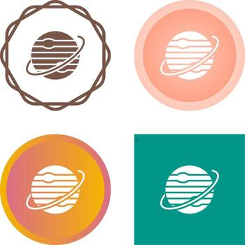 icono de vector de planeta