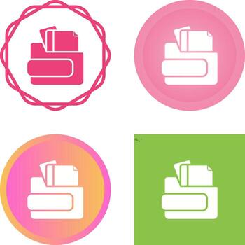 icono de vector de documento