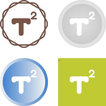 Superscript Vector Icon