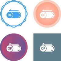 Of Button Vector Icon