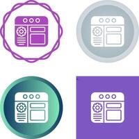 Web Browser Vector Icon