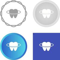 icono de vector de dientes