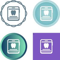 Dentist App Vector Icon