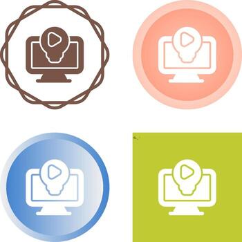 Computer Vector Icon