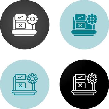 User Testing Vector Icon