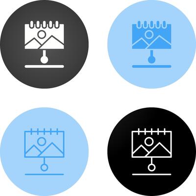 Canvas Vector Icon