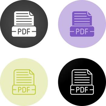 Document Formate Vector Icon