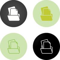 icono de vector de documento